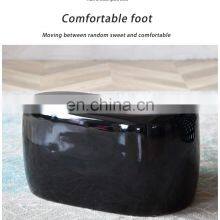Fashionable Adjustable Black Beauty Salon Furniture Full Lay Down Back Wash Unit Hair Wash Shampoo Bowl Sink Chair thumbnail-3