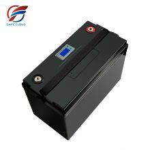 12v Inverter Li-ion 100ah Batterie Solaire Lifepo4 Solar Car Lithium Battery Pack 12v Lifepo4 Solar Lithium Battery 12v 100ah thumbnail-1