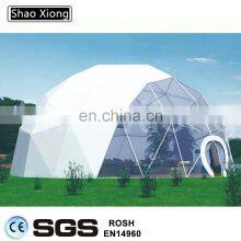 10m Geodesic Dome Tent Inflatable Dome Canvas Camping Tent For Sale thumbnail-1
