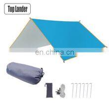3x3m 3x4m 3X5m Sun Awning With 6 Pegs and 6 Ropes Waterproof Car Shade Sunshade Garden Beach Umbrella Travel Camping Tent Tarp thumbnail-1