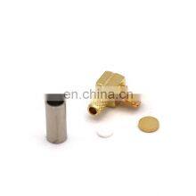 MCX Connector Crimp MCX Plug Male Right Angle Connector for Rg178 thumbnail-3