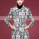 2016 print women coat