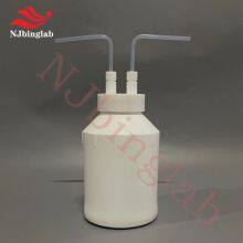 NJbinglab Chemical-Resistant PTFE Wash Bottles Used in Pharma Sterile Gas Preparation thumbnail-2