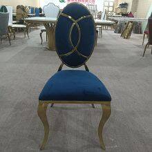 Hotel Dining Room Chair Luxury Modern Gold Stainless Steel Living Room Velvet Dining Chair