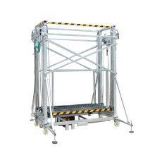 Foldable Ladder Type Frame Galvanized Acro Props Electric Scaffolding Lift Platform