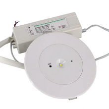 SAA Certified AUEXLED-05 Embedded Cold White Light Small Flying Saucer Emergency Downlight thumbnail-3