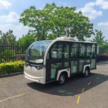 Direct Sales of Sightseeing Vehicles From First-hand Manufacturers - Electric Version of 14-seater Sightseeing Vehicles, the Source Products. Enclosed Sightseeing Vehicles With Doors for Scenic Spots thumbnail-4