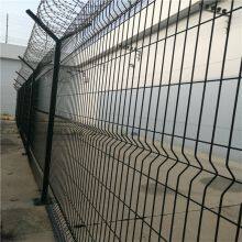 358 Black Metal Wire Mesh Dense Border Security Airport Anti-Climb Fence, Plastic Impregnated, Factory Direct Sales thumbnail-2