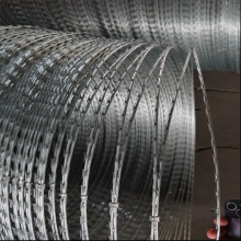 Galvanized PVC Stainless Steel Razor Wire BTO-22 BTO-60 CBT-65 Fencing Wire thumbnail-2