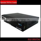 Openbox V8 Pro Satellite Receiver Twins Tuner DVB-S2 + DVB-C / DVB-T2 Support Cccam Newcamd Youtube Biss Key thumbnail-4