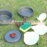 1~2person outdoor camping and picnic cookware set PY71001