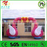 Goose Shaped Inflatable Wedding Entrance Arches for Celebration