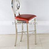 High-grade Stainless Steel Bar Furniture Bar Chair thumbnail-2