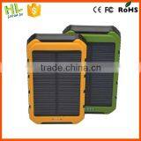 Dual Usb Portable Solar Power Banks 10000mah for Travel