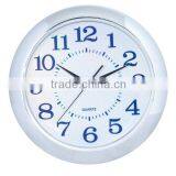 Round Plastic Frame Wall Clock, 14 Inch Wall Clock