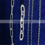 Uk Standard Ordinary Mild Steel Zinc Coat Long Link Chain