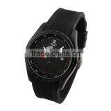Military Royale Men's Black Rubber Strap Best Fashion Plastic Watch MR077 thumbnail-3