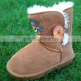 2013 cheap snow boots buttons snow boots kids snow boots wholesale children snow boots OEM processing