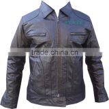 New Fashion Hot Men's Motorcycle Leather Jackets Washed Leather jackets