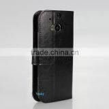 TOP-SELLER PU LEATHER BOOK COVER CASE FOR HTC ONE M8 MINI