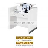 One seat marble top reception desk TC-625