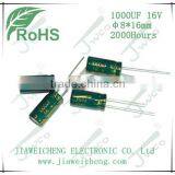 LF 1000UF 16V 8*16mm Aluminum Electrolytic Capacitor thumbnail-1