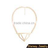 >>Best Selling SW16613 Triangle Pendant Necklace / thumbnail-1