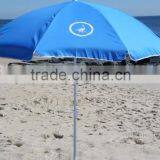 2m Windproof Blue Color Promotional Parasol Wedding thumbnail-1
