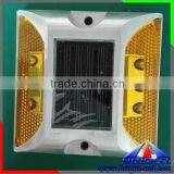 2 Sides Solar Road Safety Reflectors, Factory Price Solar Powered Street Lighting, Aluminum Flashing Solar Marker Lights thumbnail-1