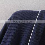 New 2016 Men Waffle Cotton Bathrobes Men Bathroom Spa Robe Male Plus Size Pajamas Traditional Yukata Sleepwear thumbnail-4