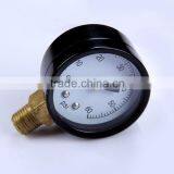 Npt1/8 1500psi Black 20mm Mini Pressure Gauge Stainless Steel Pressure Gauge thumbnail-3