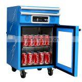 50L Spoken Mini Toolbox Refrigerator With Two Drawers and Four Wheels, High Quality,factory