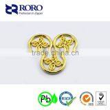 RORO14120907 Gold Round Tag for Bag and Luggage thumbnail-3