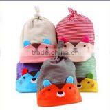 Lovely Cute Baby Girl's Flower Fancy Baby Hats and Striped thumbnail-2