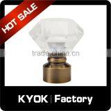 KYOK Latest Plastic Coated Curtain Finial, Fancy Curtain Finials, Plastic Fence Finials thumbnail-3