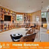 TV Stand With Bookcase Wall Bookcase Customized Cabinet thumbnail-1