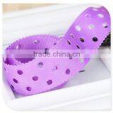 Custom Eyelet Grosgrain Ribbon Factory thumbnail-2