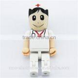 ABS Plastic Material Custom Logo Printing Dental Dentist Human Shape Usb Flash Pen Drive Quality Choice Supplier thumbnail-5