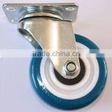 3''ball Bearing Medium Duty pu Corner Caster thumbnail-1