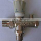 brass balancing radiator valve