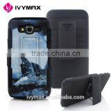 Wholesale for Samsung J7 Mobile Phone Case Super Combo 3 in 1 Printing Rugged Holster Supcase