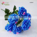 Artrificial Mum Ball With Butterfly Edge Curl Chrysanthemum Flower thumbnail-1