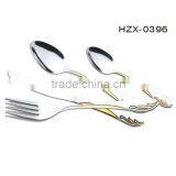 Stainless Steel Golden Cutlery