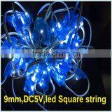 RGB or Single Color Solar Fairy Light IP67 Wedding Party LED String 50leds Solar Micro Led String Lights Supplier's Choice thumbnail-3
