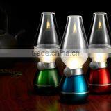 Blowing Control USB Rechargeable Smart Table Kerosene Lamp thumbnail-5
