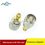 RP TNC male to SMA female RF Coaxial connector adapter for antenna extension