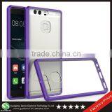 Samco Slim Fit Transparent Cell Phone Case for Huawei P9, Hard PC Back Mobile Phone Armor Case for Huawei P9