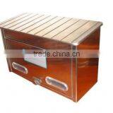 China Wholesale High Quality Novel Design Waterproof Wood Mailbox