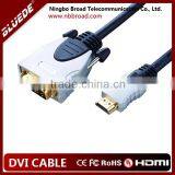 Super quality manufacturer supply dvi cable male to male