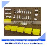 Epoxy Coated Locking Steel Pegboard Shelves